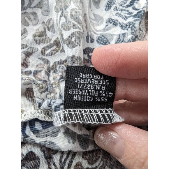 Kaktus Jacket Coverup Open Front Jacket Size L Animal Print - Picture 5 of 6